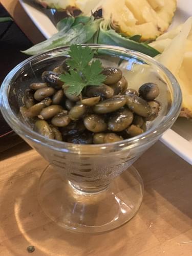 くらかけ豆の洋風ひたし豆