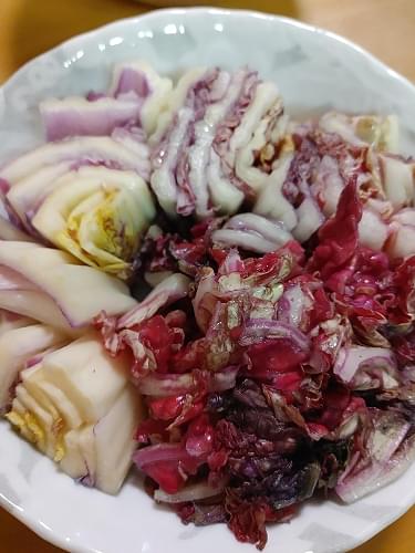 紫白菜漬け